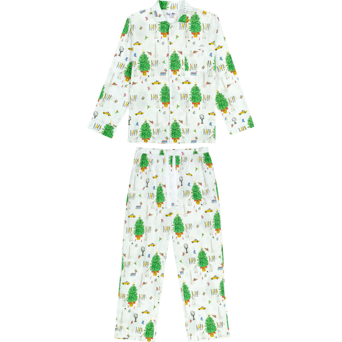 Women's Rockefeller Holiday Long PJ Set