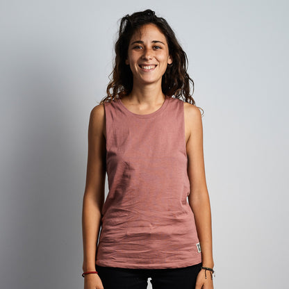 Muscle Tank - Rose Gold