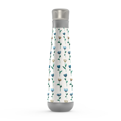 Colorful Ink Flower Water Bottle