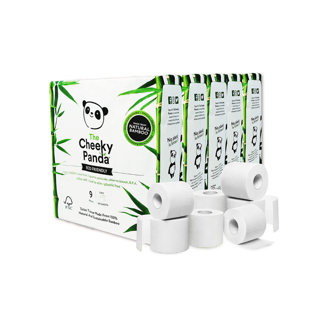 Bamboo Toilet Paper | 45 Rolls | Eco Friendly