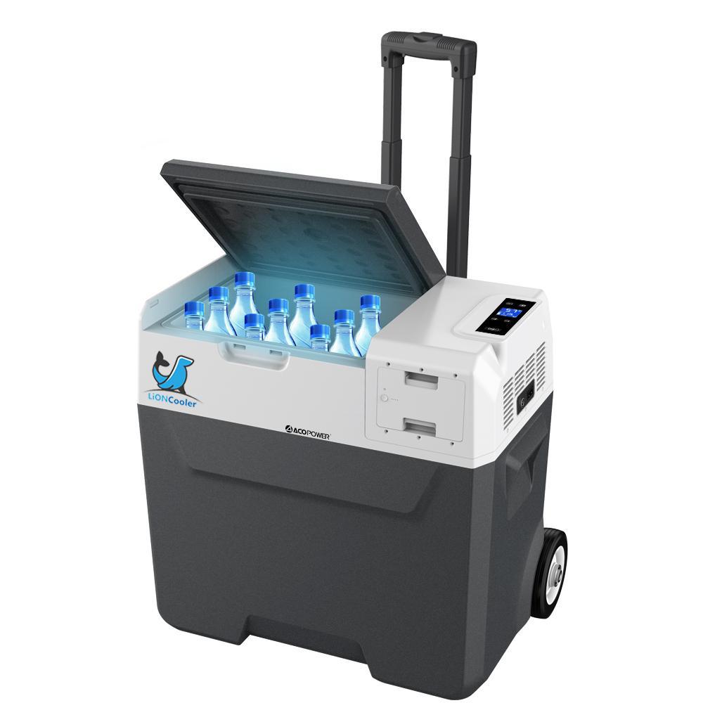 LionCooler X50A Portable Solar Fridge Freezer, 52 Quarts