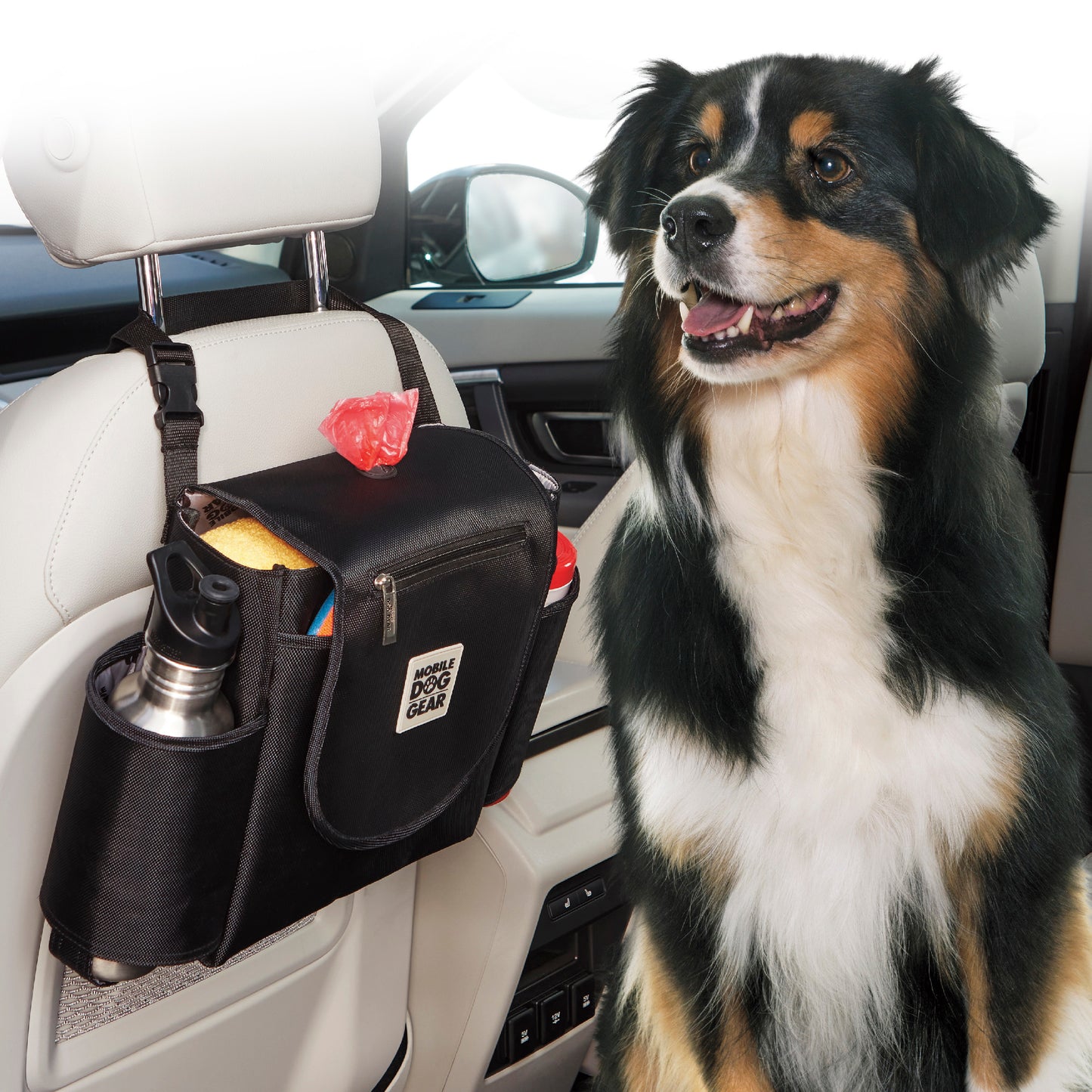 Mobile Dog Gear Car Seat Back Organizer