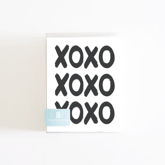XOXO Boxed Set of 8 Cards