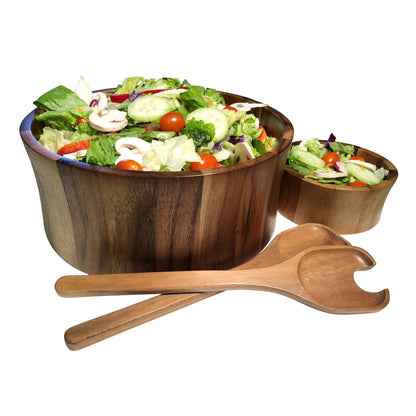 Maribo Large Salad Bowl with Servers