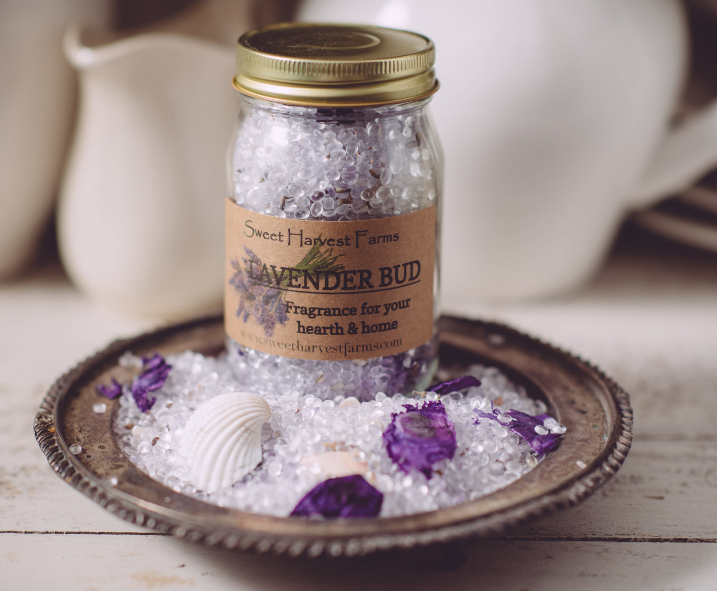 Lavender Bud Aroma Beads Potpourri - This jar of beads will last forever!