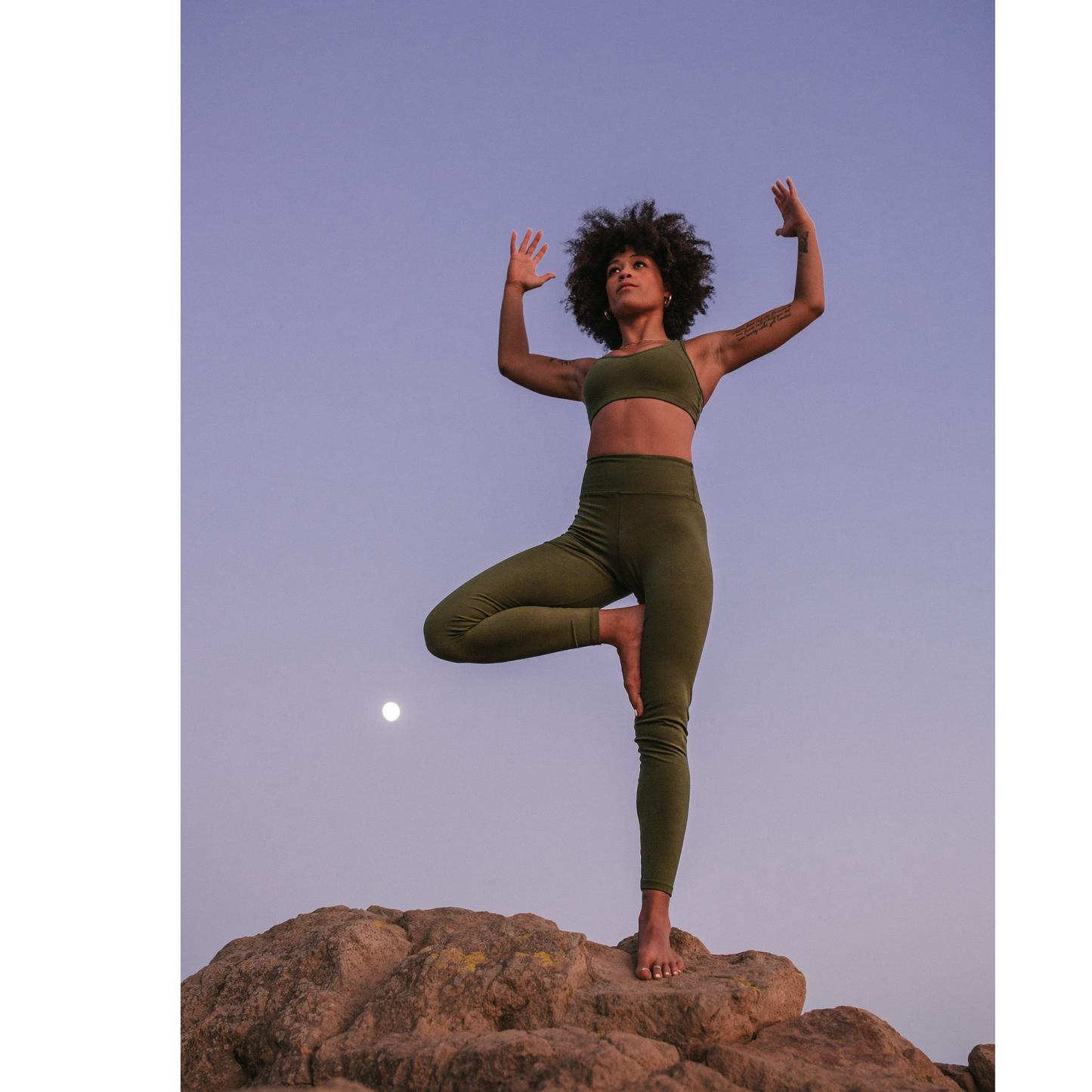 Prema Seamless High Rise Yoga Leggings-Green