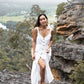 Daria Linen Dress | White