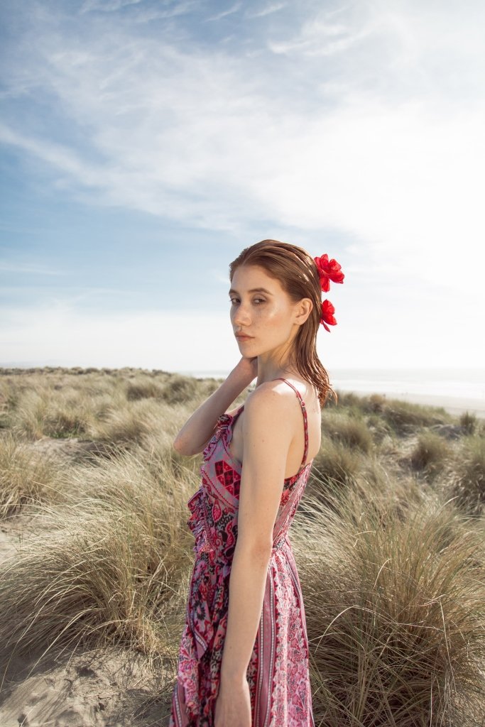 Manon Wrap Dress | Red
