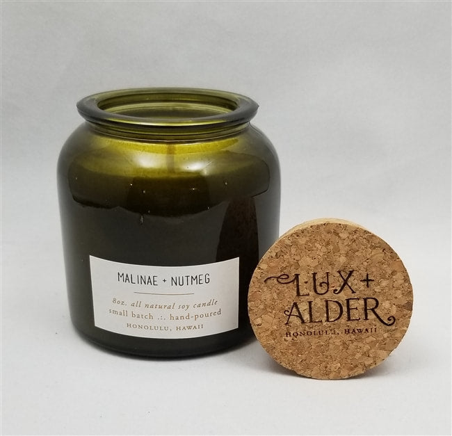 LUX + ADLER CANDLE- MALINAE + NUTMEG