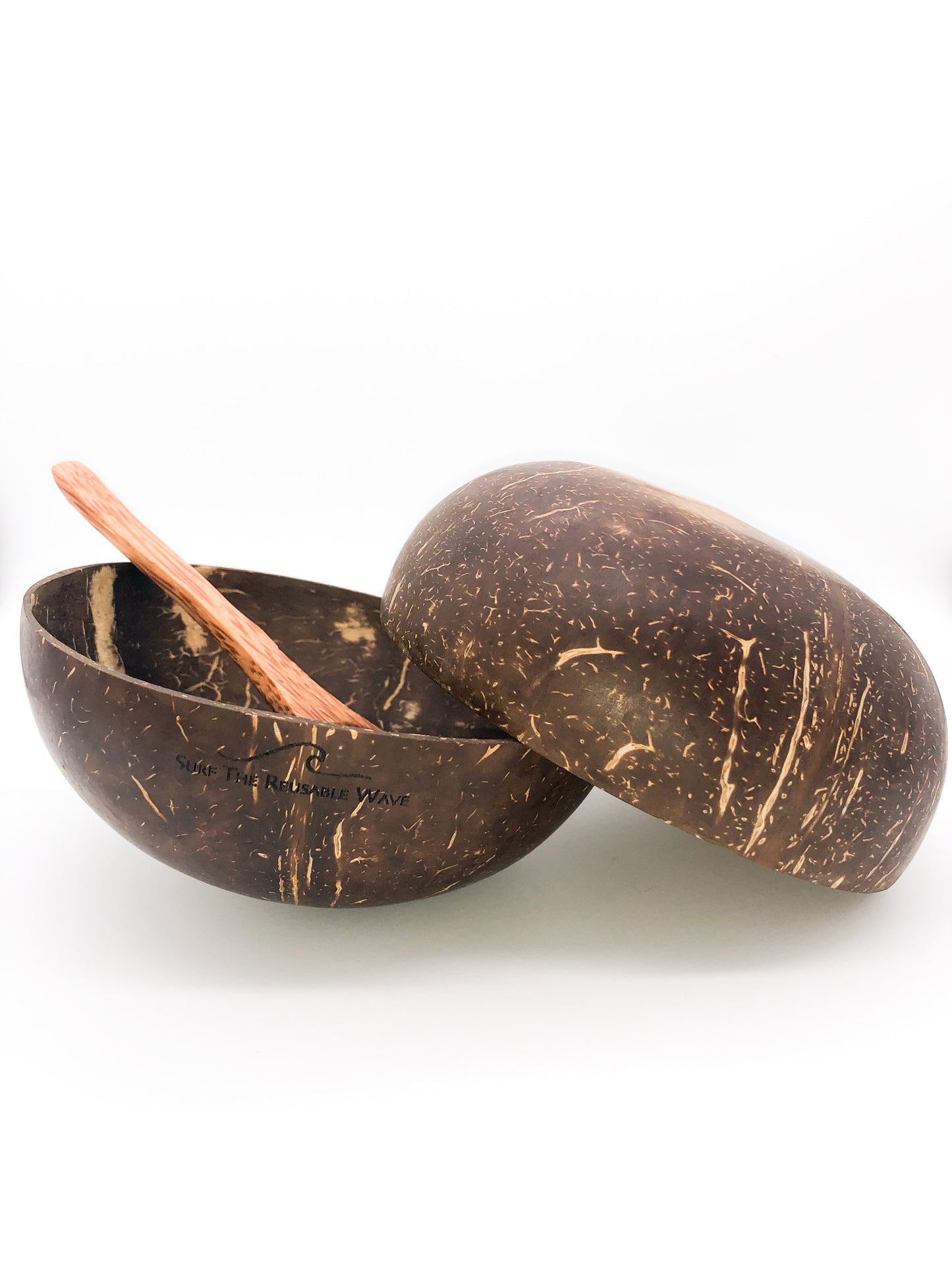 Coconut Bowls w/Spoon & Bag