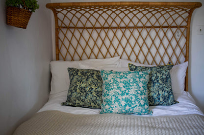 Batik Pillow | Blue and Green