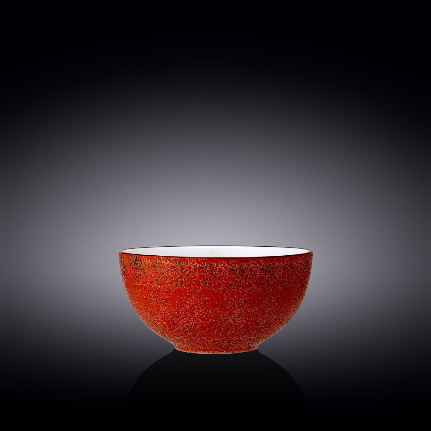 Wilmax Red Porcelain Bowl 6.5" | 16.5 Cm 34 Fl Oz | 1000 Ml WL-667231/A
