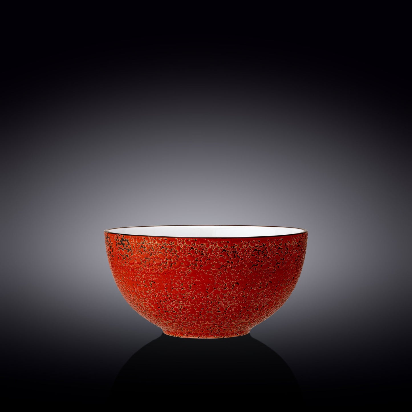 Wilmax Red Porcelain Deep Bowl 7.5" | 57 Fl Oz |  WL-667232/A