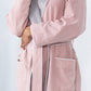 Women's Plush Microfiber Spa Robe