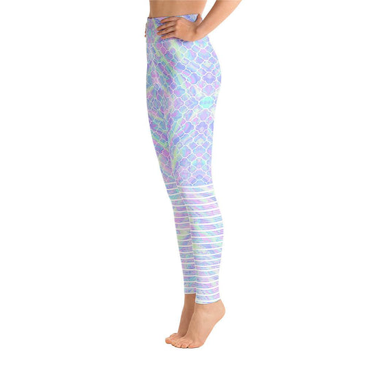 Nº8 - Yoga Pants Power Stretch Workout Leggings with High Waist Tummy Control